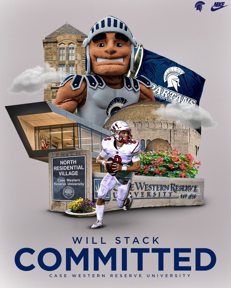 CWRU Football (@cwrufootball) on Twitter photo Welcome to CWRU, <a href="/wstack20/">Will Stack</a>!
🖊️ Will Stack | ATH | Wadsworth HS | Wadsworth, OH
#BlueCWRU | #RollSpartans | #d3fb Welcome to CWRU, <a href="/wstack20/">Will Stack</a>!
🖊️ Will Stack | ATH | Wadsworth HS | Wadsworth, OH
#BlueCWRU | #RollSpartans | #d3fb