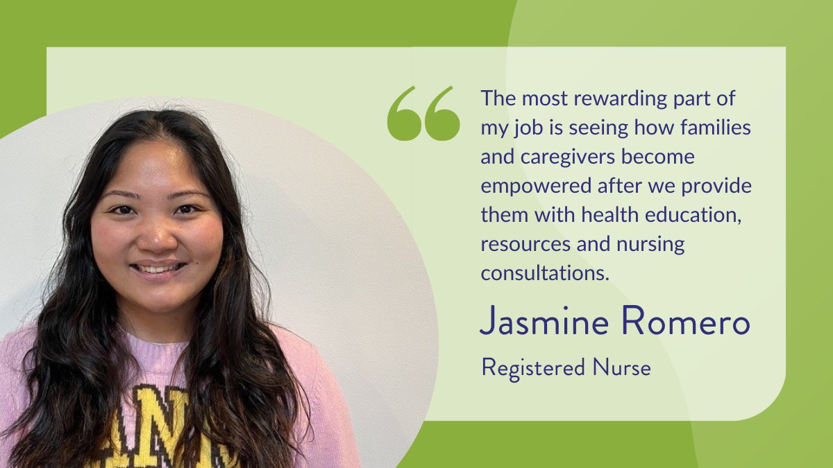 It's #NationalNursingWeek! We're lucky to have nurses at Surrey Place with such passion and commitment to improving care for people with intellectual and developmental disabilities. Meet Jasmine, one of our fantastic nurses 👋