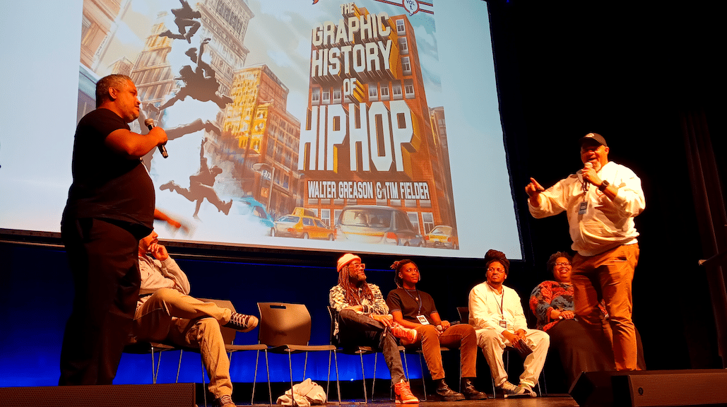 Interview with Creators of The Graphic History of Hip Hop comicsbeat.com/interview-with…