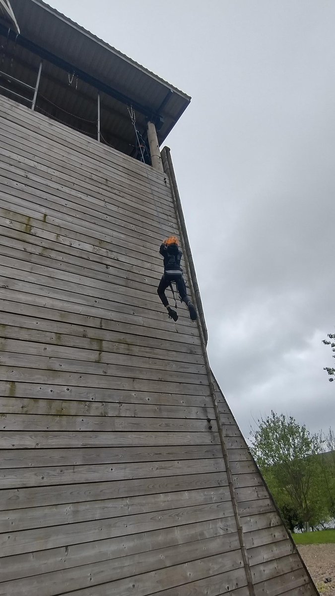 Today we faced our fears and worked as a team to climb the high ropes at Doe Park.<a href="/DoeParkWAC/">Doe Park</a> <a href="/adventureBMDC/">Bradford Adventure Unit</a>