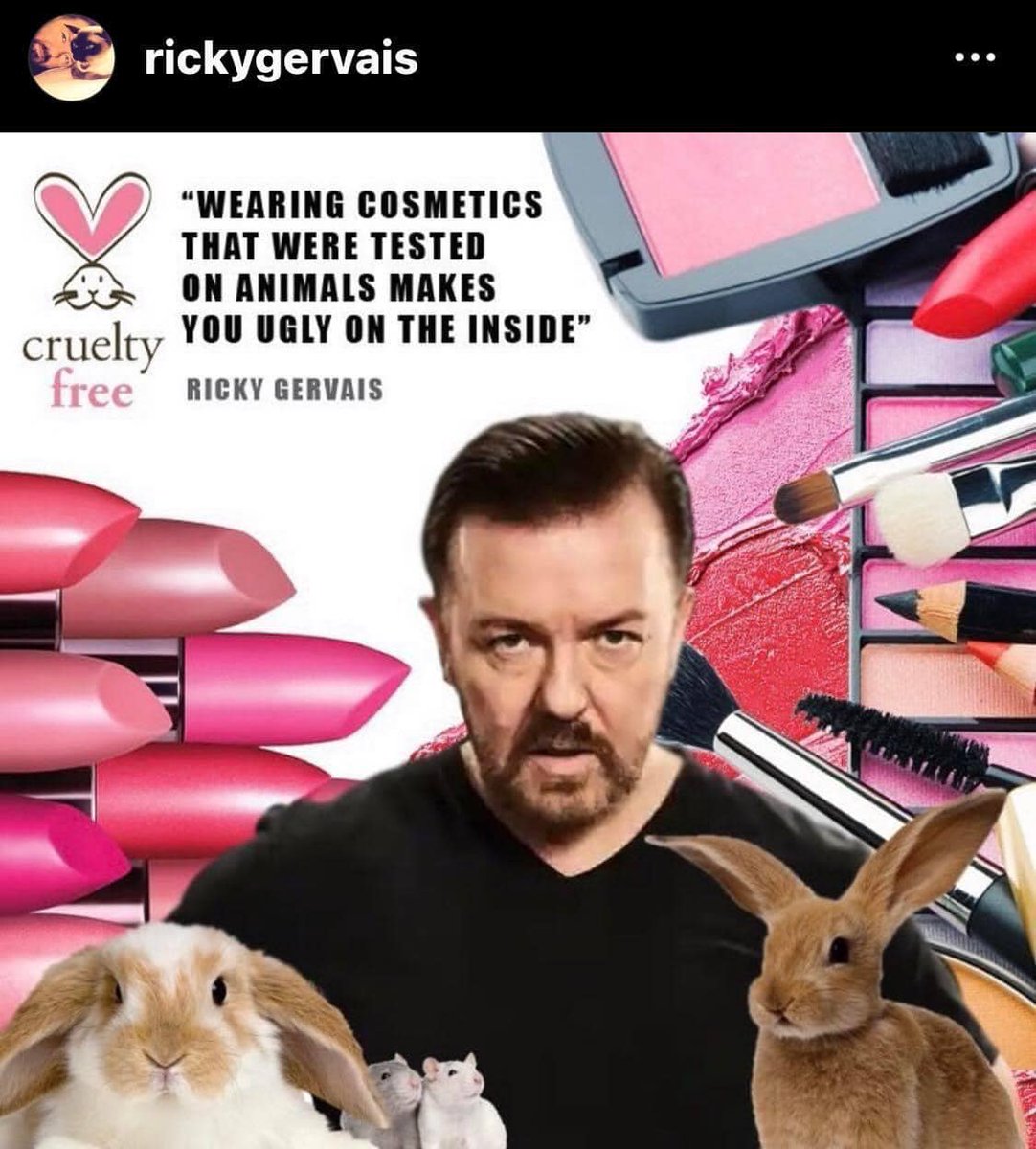 Karl Pilkington - LMF Ricky Gervais 📷 fighting for animals welfare #theprocessofanimaltestinghasneverbeenscientificallyvalidated @CBUK10 @CBUK22 @ArtCBUK