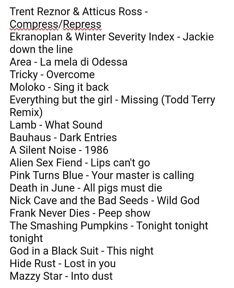 My cover of Jackie Down the Line with @WinterSeverity today on Radio Elettrica...and what a playlist! ❤️❤️❤️ In case you missed it...✌️ open.spotify.com/track/7cAL7J16… ekranoplan1.bandcamp.com/track/ekranopl…