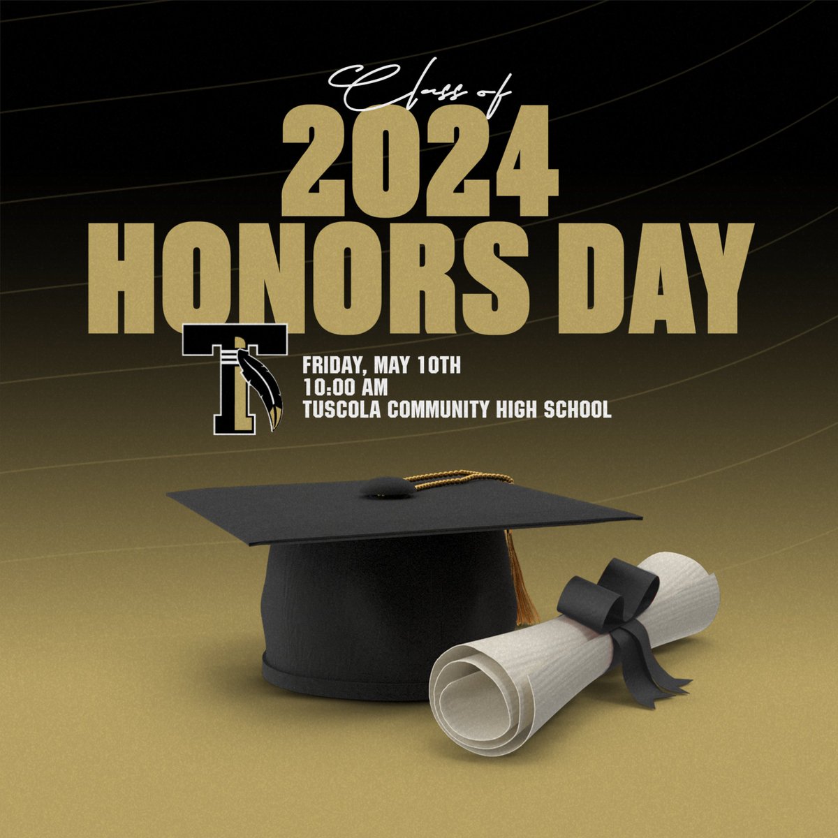 Honors Day is Friday, May 10th beginning at 10 am.  The event is open to the public.