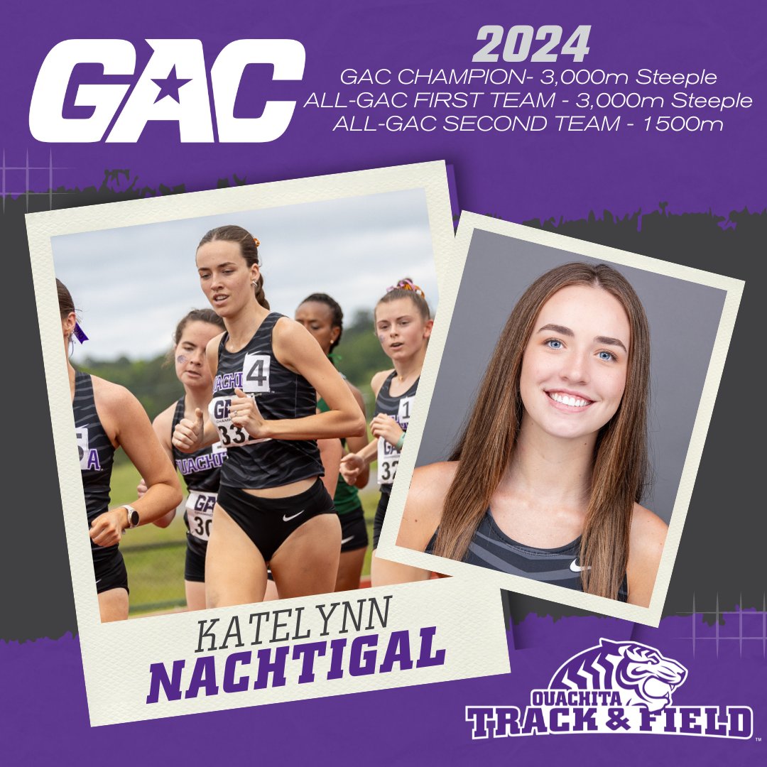 Get ready for a long thread, because we had 4⃣2⃣ Tigers named to the All-GAC Teams this year! Up first, our Individual GAC Champions Izzi Breaux and Kate Nachitagal! bit.ly/3QvzsGP | #PowerofthePack | #BringYourRoar
