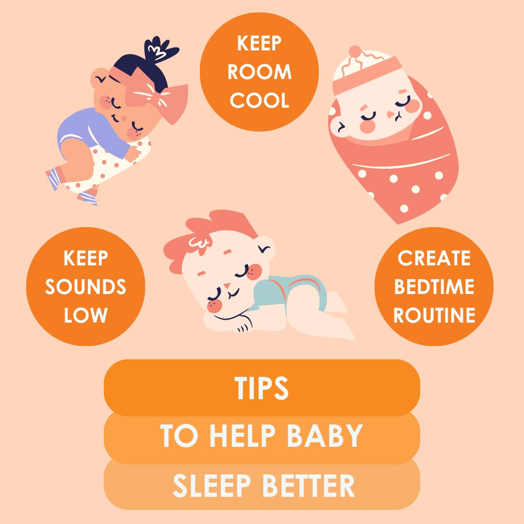 Here are 3 tips to help your baby sleep better! 😴💤 

#PopYum #ParentingTips #BabySleep #SleepSolutions #BedtimeRoutine #ParentLife