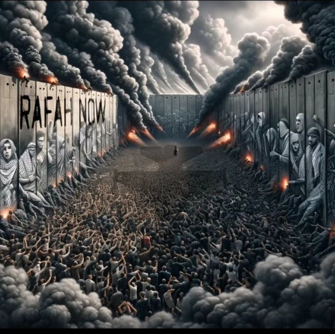 Gazze'de soykırım var. Katliam var, Zulüm var SUSMA..
 #getoutofrafah