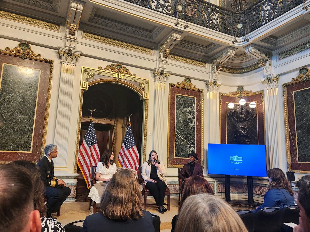 Learn more about the just-released 2024 National Strategy for Suicide Prevention and watch SPRC Executive Director Shelby Rowe at the @WhiteHouse launch: ow.ly/Th2z50Rv8PS #AAS24 @Action_Alliance @AASuicidology @samhsagov @HHSGov @drdeestone @BranJJohnson1