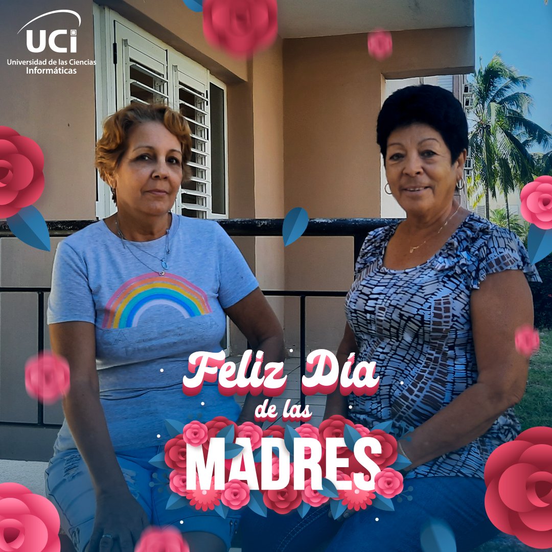 🥰 Tu amor es grata dulzura que llena a todos alrededor. Decir madre, es decir amor ❤️. ¡Felicidades! 💐 #SomosUCI #DíaDeLasMadres #UniversidadCubana #Cuba @CubaMES @LilyRuiz70 @dellylien1 @monica_uci_f2 @JibaritaValdes @niurvis79 @oneidageorgina2