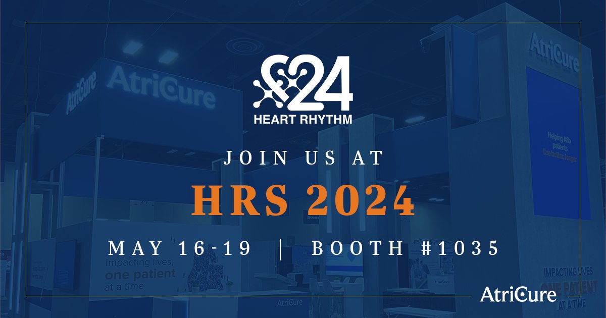 Join us at #HRS2024 to discover how you can enhance outcomes for LSPAF patients. With remarkable results like over 98% Afib burden reduction at 12 months, #HybridAFTherapy might be the breakthrough your patients need. See more of the data: okt.to/GlIgOS @HRSonline