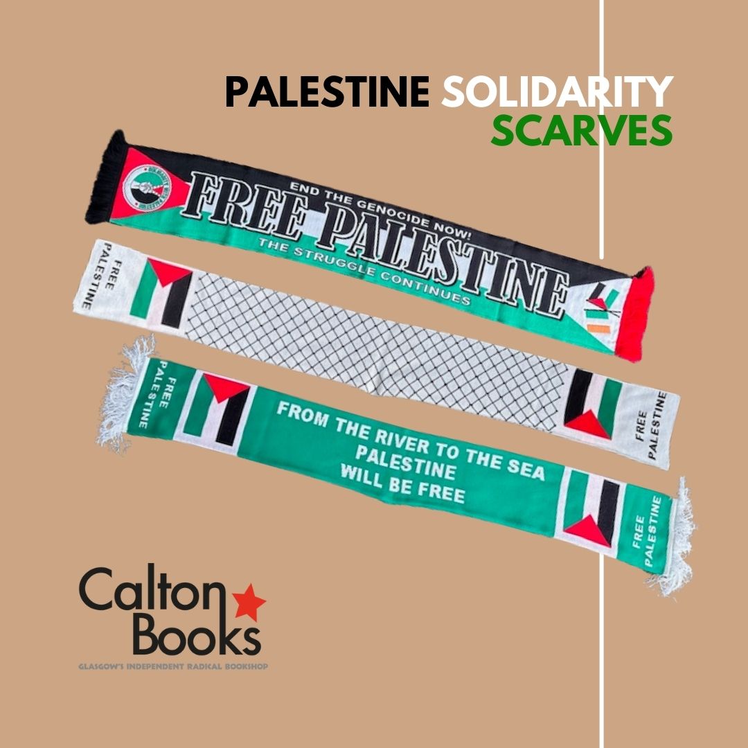 #Palestine #Solidarity #Scarves 
#CaltonBooks
ow.ly/SaWp50RkmW7
