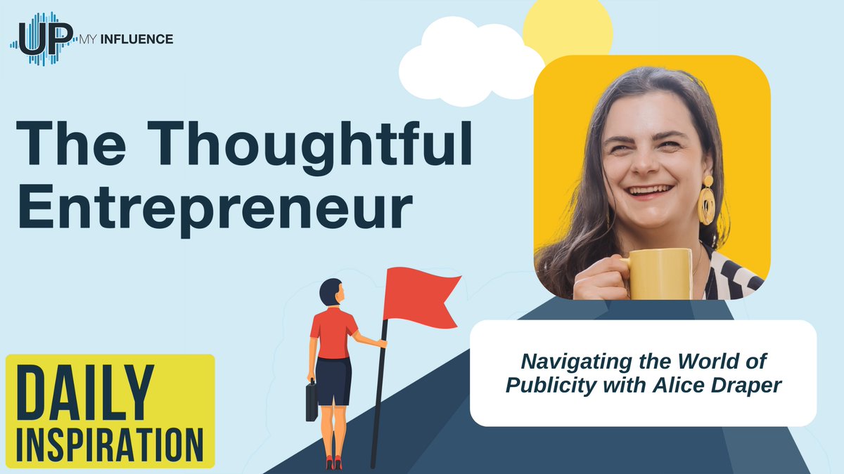 Hustling Writers' Alice Draper shares invaluable insights on making publicity accessible for under-recognized entrepreneurs. 🌟

upmyinfluence.com/podcasts/1900-…

 #TheThoughtfulEntrepreneur #PRStrategy #EntrepreneurshipTips #PublicRelations #Entrepreneurs #JournoRequest
