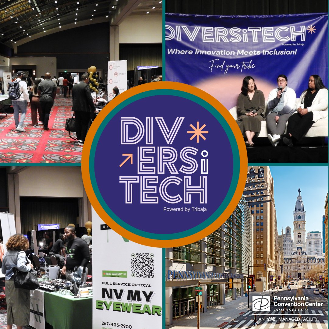 #Diversitech2024 is on now at the #PAConventionCenter! From May 7-10, experience an exciting mix of keynote speakers, workshops, panel discussions & more, all focused on the latest trends & developments in tech. Visit diversitech.tribaja.co for more info & to get your ticket.