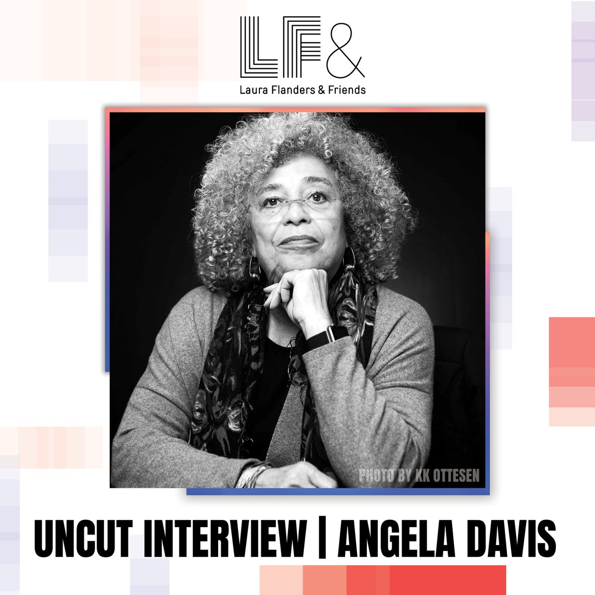 Last month we asked you to share your questions for activist #AngelaDavis. Not every question made it to public TV, but you can unlock early access to our uncut conversation by becoming a #Patreon donor. Help keep this content free and available to all: bit.ly/4duqymS