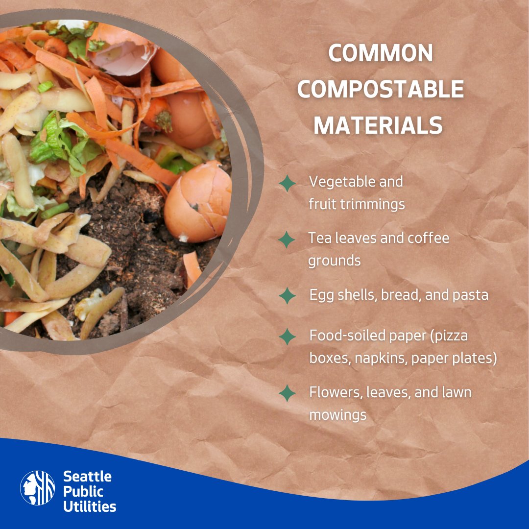 Let's talk dirt...the good kind! Composting helps create healthy landscapes while diverting organic waste from landfills. International Compost Awareness Week is a great time to learn about how you can compost at home. Check out these great resources: seattle.gov/utilities/your…