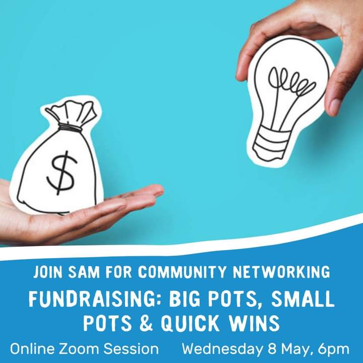 Join @edencommunities tomorrow (Wednesday 8 May) for our monthly online meet up. 𝗢𝘂𝗿 𝗳𝗼𝗰𝘂𝘀𝗲𝗱 𝗱𝗶𝘀𝗰𝘂𝘀𝘀𝗶𝗼𝗻 𝘁𝗵𝗶𝘀 𝗺𝗼𝗻𝘁𝗵 𝗶𝘀 #𝗙𝘂𝗻𝗱𝗿𝗮𝗶𝘀𝗶𝗻𝗴: 𝗕𝗶𝗴 𝗣𝗼𝘁𝘀, 𝗦𝗺𝗮𝗹𝗹 𝗣𝗼𝘁𝘀 𝗮𝗻𝗱 𝗤𝘂𝗶𝗰𝗸 𝗪𝗶𝗻𝘀. Sign up here: events.more-human.co.uk/event/uk-month…