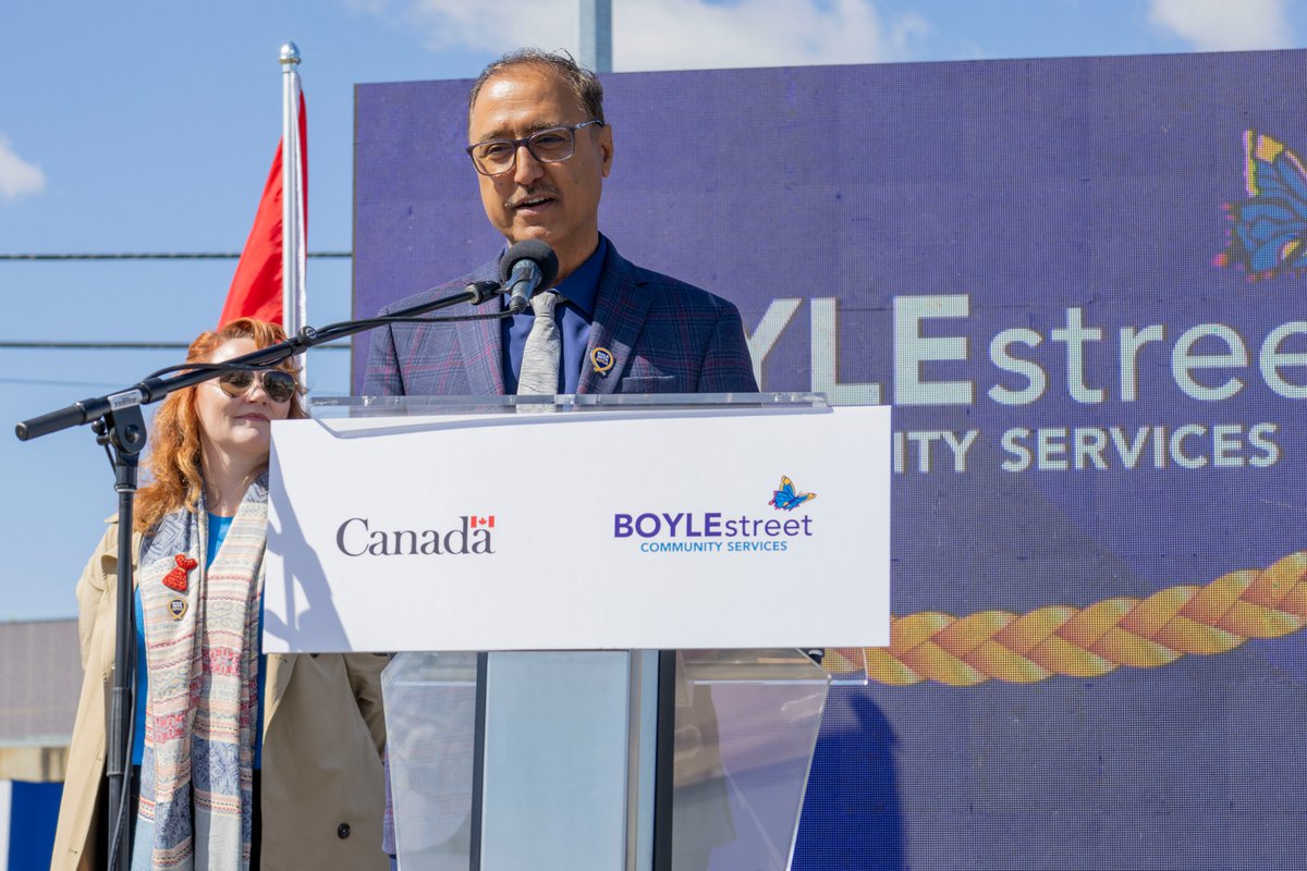 On Friday we celebrated @BoyleStreet securing the funds for the okimaw peyesew kamik, the King Thunderbird Centre. This new facility will provide essential health, healing, and housing services while supporting Edmonton’s vulnerable community all under one roof. Supporting our…