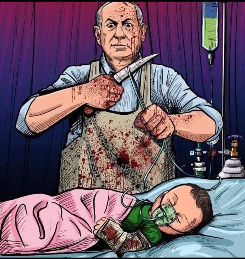 Netenyahu is a serial killer..! #getoutofrafah