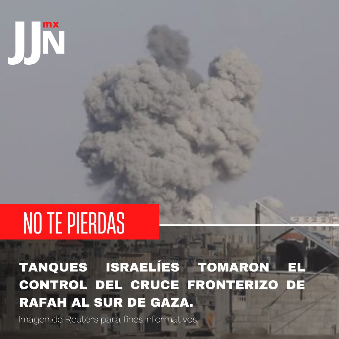 🌐No te lo pierdas, ¡Israel toma el control en Rafah, sur de Gaza, a pesar de ciertas advertencias! 

📰Mantente al día con los sucesos más relevantes.           
Síguenos para más coberturas internacionales.                      
#Noticias #NoticiasInternacionales #NoTeLoPierdas