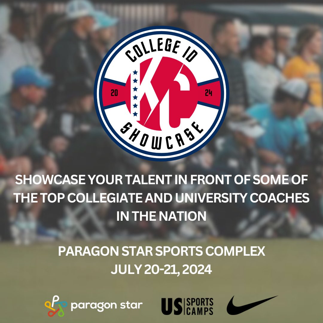 Union KC will be providing an unparalleled college recruiting opportunity (AGES 14-18). The event will bring in many of the top college programs in the nation to both staff and scout the event at Paragon Star.

ussportscamps.com/soccer/nike/ni…