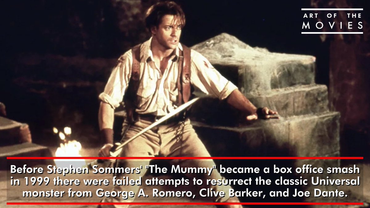 On this day 25 years ago: Stephen Sommers' 'The Mummy' opened in the United States. Anyone else intrigued by what a version made by Romero, Barker, or Dante might have been like?
#otd #themummy #classicmovies #universalmonsters #90smovies
