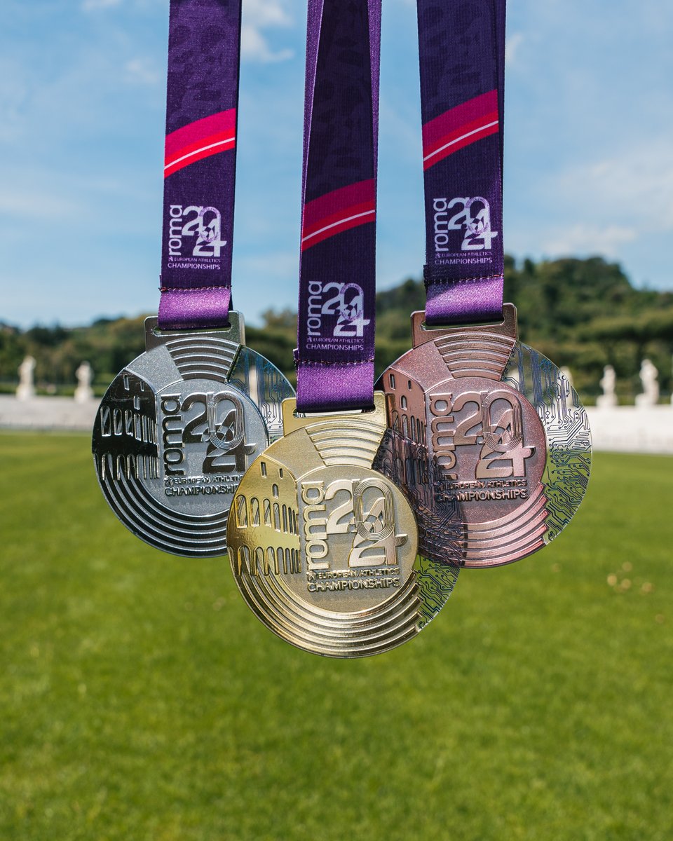 🥇 𝐔𝐧 𝐬𝐨𝐠𝐧𝐨 𝐜𝐡𝐢𝐚𝐦𝐚𝐭𝐨 𝐨𝐫𝐨! Ecco le medaglie degli Europei di Roma 2024 #atleticaitaliana | #Roma2024 | @EuroAthletics | @earoma2024