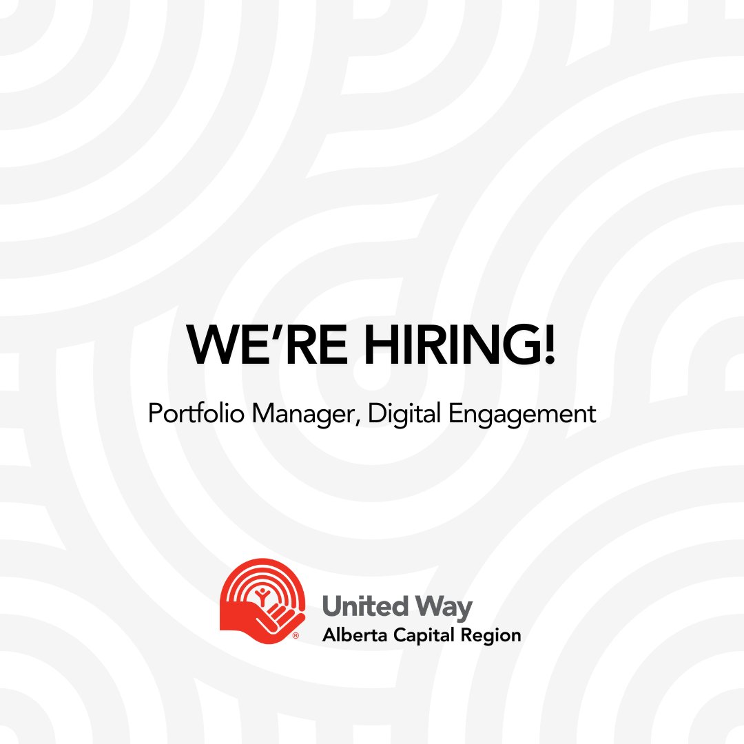 We're #hiring! 🎉 As a Portfolio Manager, you will lead fundraising strategies for corporate & public sector accounts, oversee social media strategy, manage digital channels, & develop effective fundraising strategies & digital marketing. Apply now at recruiting.ultipro.ca/UNI5003UWAC/Jo…