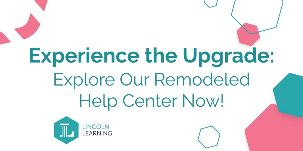 LincolnLearning's tweet image. We have remodeled our Help Center and streamlined our resources to focus on Lincoln Learning Solutions while supporting usage guidelines for various Learning Management Systems. 

Take a look! 
hubs.la/Q02wpZXf0
#HelpCenter #WebsiteUpdate