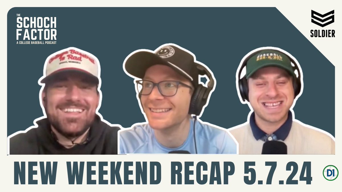 🚨 Weekend 12 Recap with @CespedesBBQ & @bigdonkey47! -UNCW Seahawks -Bird facts -How to properly execute tarp pull -Good home run robberies -Chase Burns breaking bats -Best college pitching performance ever? 🎧: podcasts.apple.com/us/podcast/the…