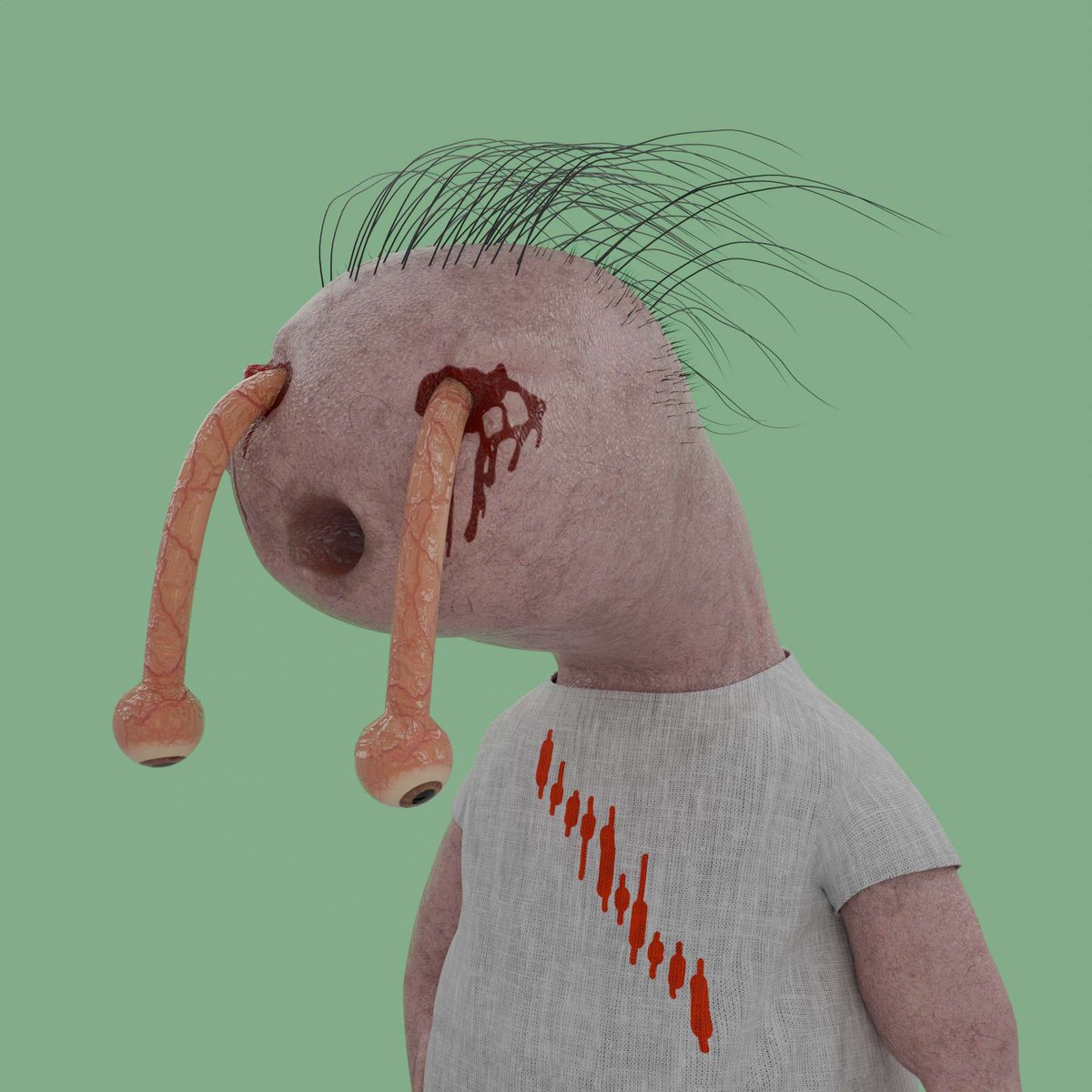 PernillaAmbjor1's tweet photo. @DireWolf2523 @MultiversX @xPortalApp @StanWilscott @pathelin @MooiarNFT 🤩 I still can see you in this little fella😀

Such a great thing this is - 
I just love #Art4art 

#Basturds https://t.co/7xCuS4sEDw