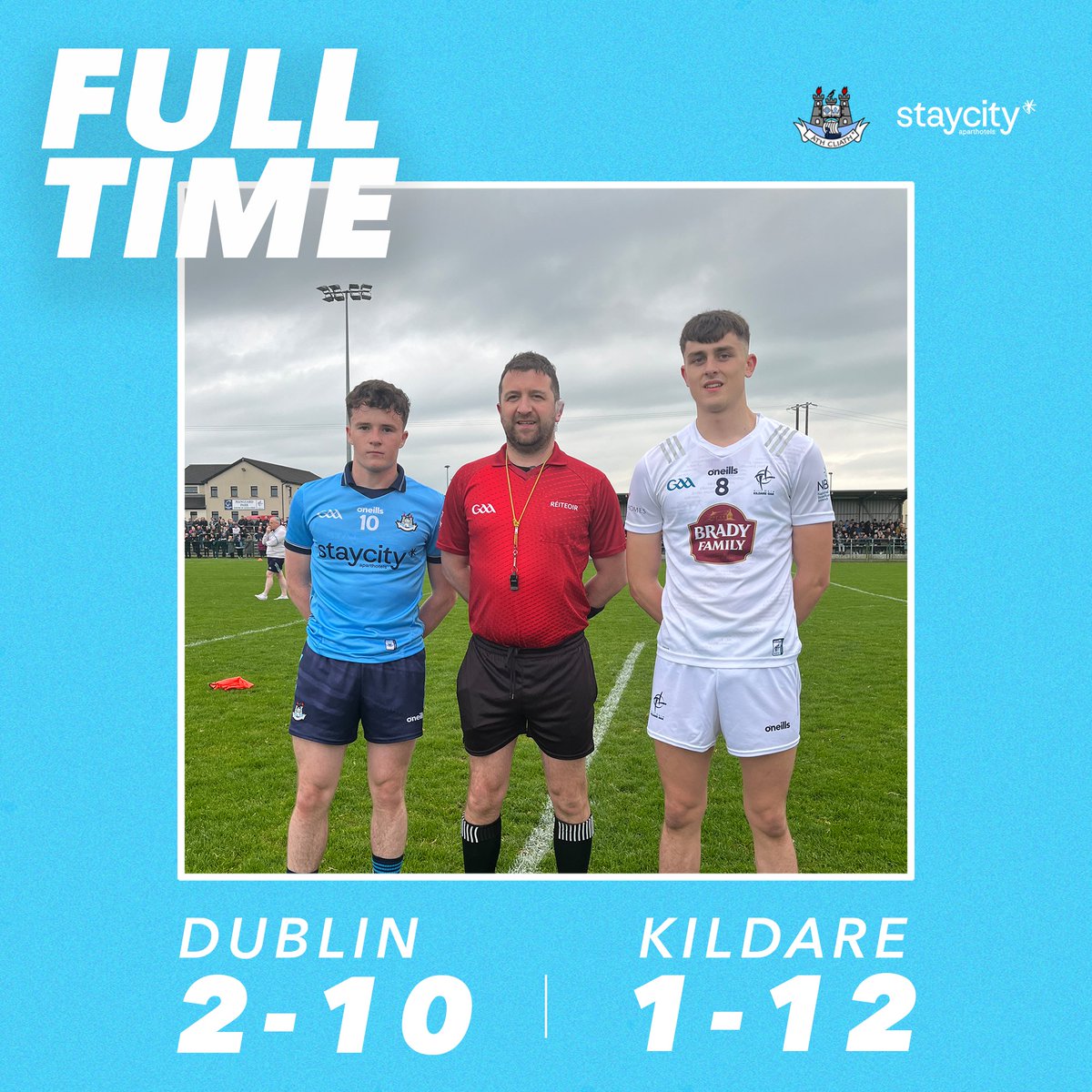 A last gasp point helps our Minor Footballers progress to the Leinster Final 👕

#UpTheDubs