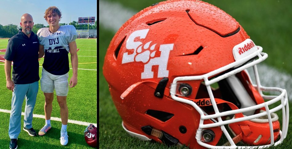 After a great conversation with @CoachCorn_SHSU at practice today, I’m honored and blessed to receive my first D1 Full Scholarship Offer from 🐻Sam Houston State University @BearkatsFB! 🔥I'm incredibly grateful for my family, teammates, coaches and fans. It would not be possible