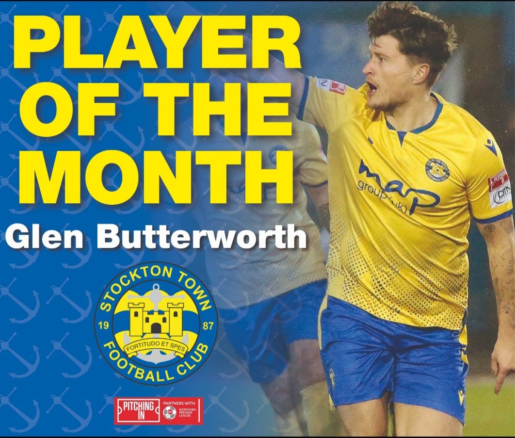 𝗔𝗣𝗥𝗜𝗟 𝗣𝗟𝗔𝗬𝗘𝗥 𝗢𝗙 𝗧𝗛𝗘 𝗠𝗢𝗡𝗧𝗛 🏆 Glen Butterworth has been voted Player of the Month for April Well played, Glen 👏 #UTA⚓️