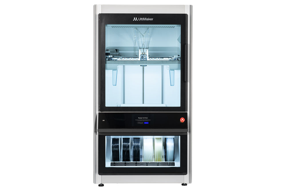 Introducing the @Ultimaker Factor 4 3D printer. The Factor 4 redefines 3D printing in manufacturing. Simplified processes and streamlined production keeps your operations running smoothly with predictable results every time. #3dprinters #additivemanufacturing #prototyping