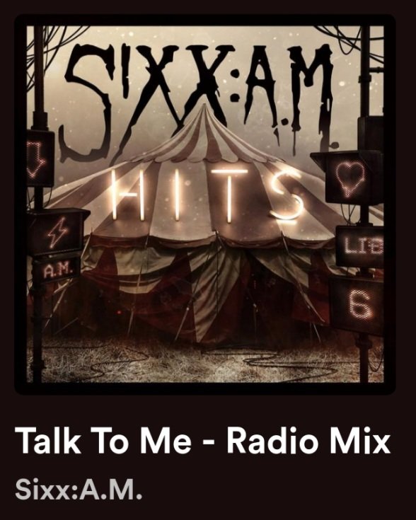 Look at your hands as you're gripping those pills,
You dance with the stigma then wake up in chills,
You're not alone, not alone,
You smile like no one can see thru your mask,
Too many doctors prescribing your crash🎼🎸🥁🎤🎶#SIXXam #TalkToMe #Music #RnFnR