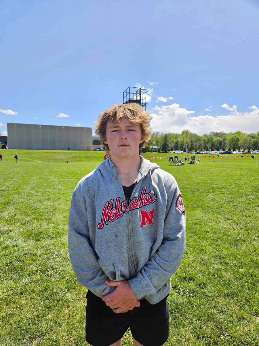 DCWestXCTF's tweet image. ❕STATE QUALIFIER❕Brady Singer places 3rd in boys discus with a throw of 156-10 to qualify for state meet for back to back years!