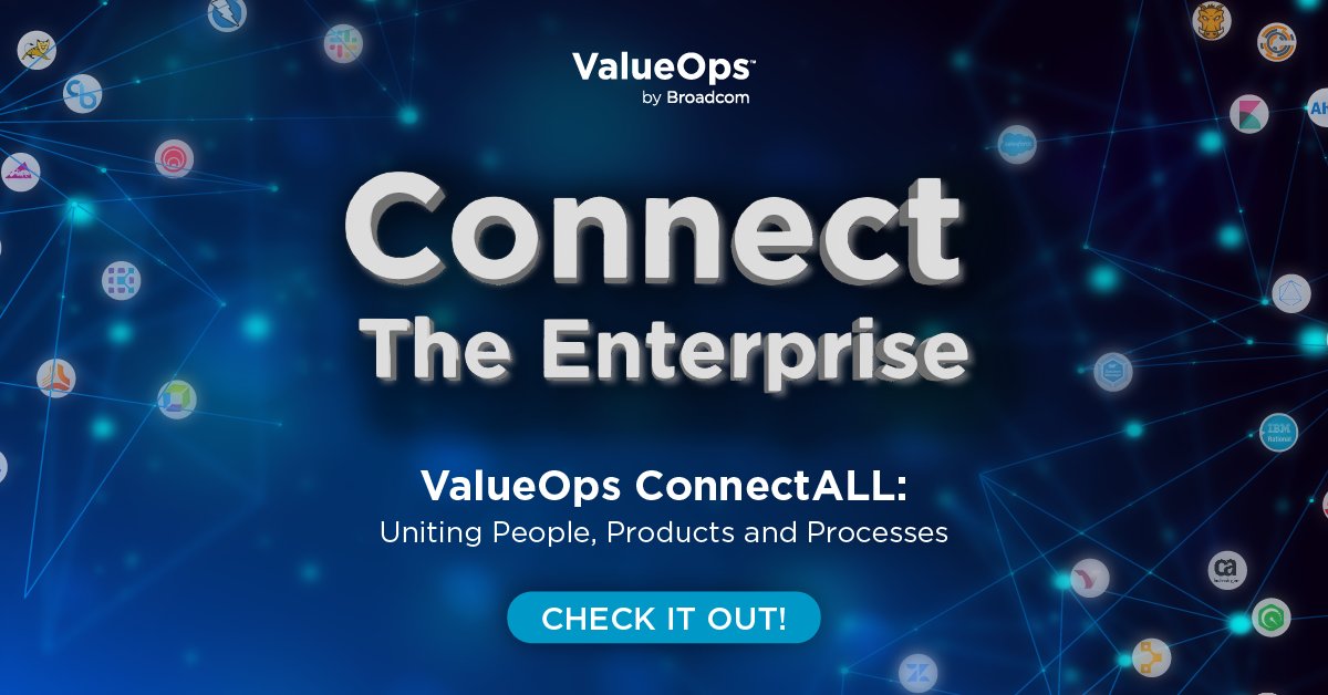 Optimize your #SoftwareDelivery processes and enhance your #DigitalTransformation journey with #ValueOps ConnectALL. It acts as a bridge, connecting diverse tools across your value stream, ensuring smooth collaboration, and eliminating bottlenecks. bit.ly/3WrHaWv