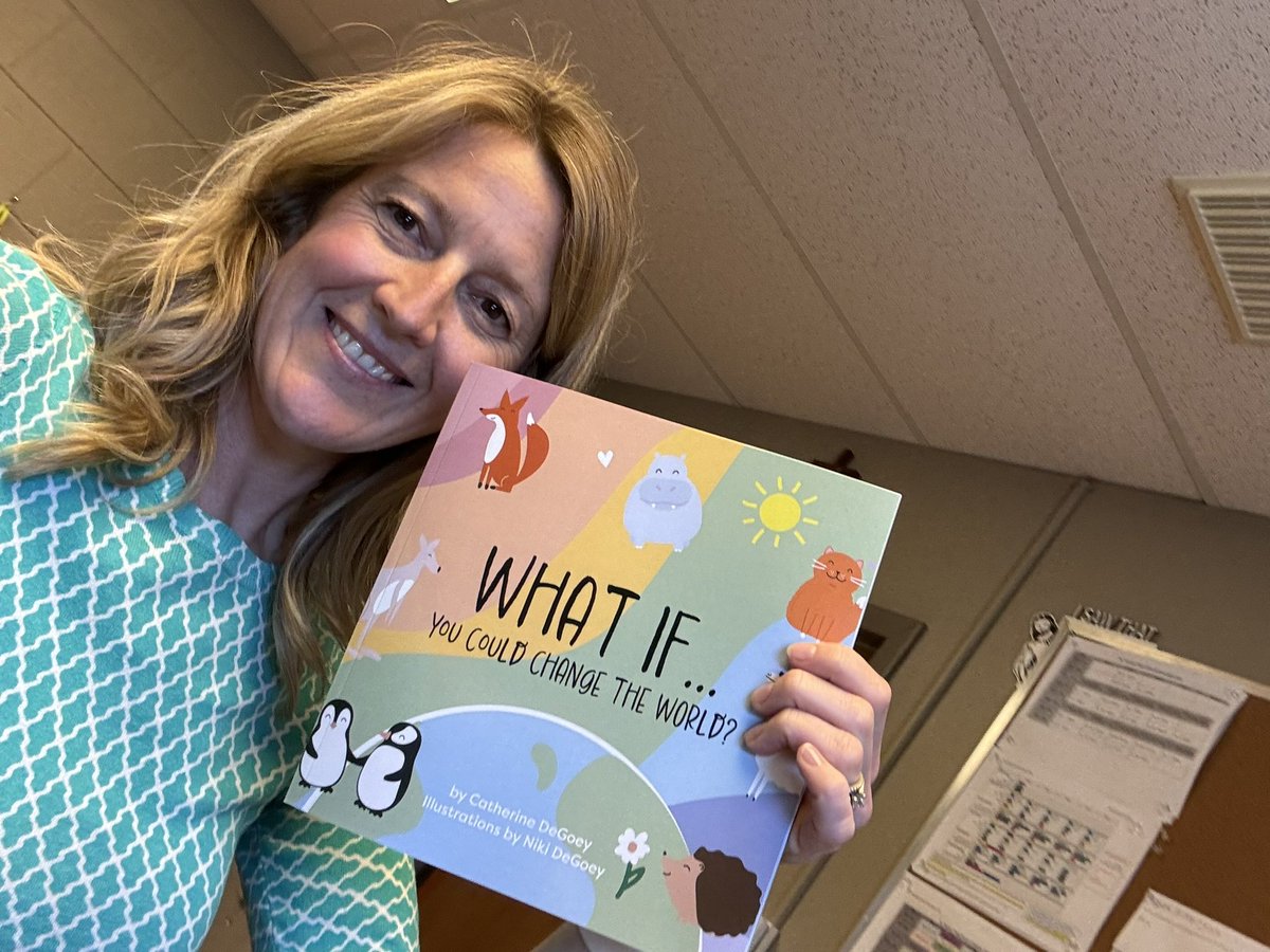 Super excited to get this book today! Thanks, <a href="/LorrieTemple/">Lorrie Temple (she/her)</a> ! The author, Cathy DeGoey, is someone I have always admired for her dedication and commitment to education as well as to her own personal goals. Congrats to Cathy on her first picture book!