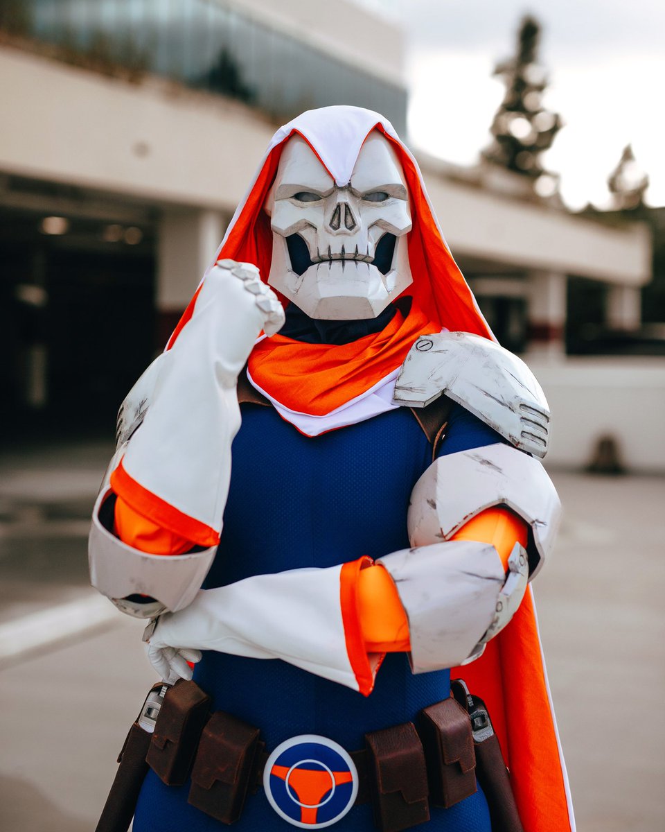 “I can do anything you can. Only better.” - Taskmaster Here’s my Contest of Champions Taskmaster build I debuted at Wondercon 🔥 📸: @worldofgwendana Check out my IG for build details! @MarvelStudios @Marvel @screenrant #3Dprinting #taskmastercosplay #marvelcosplay