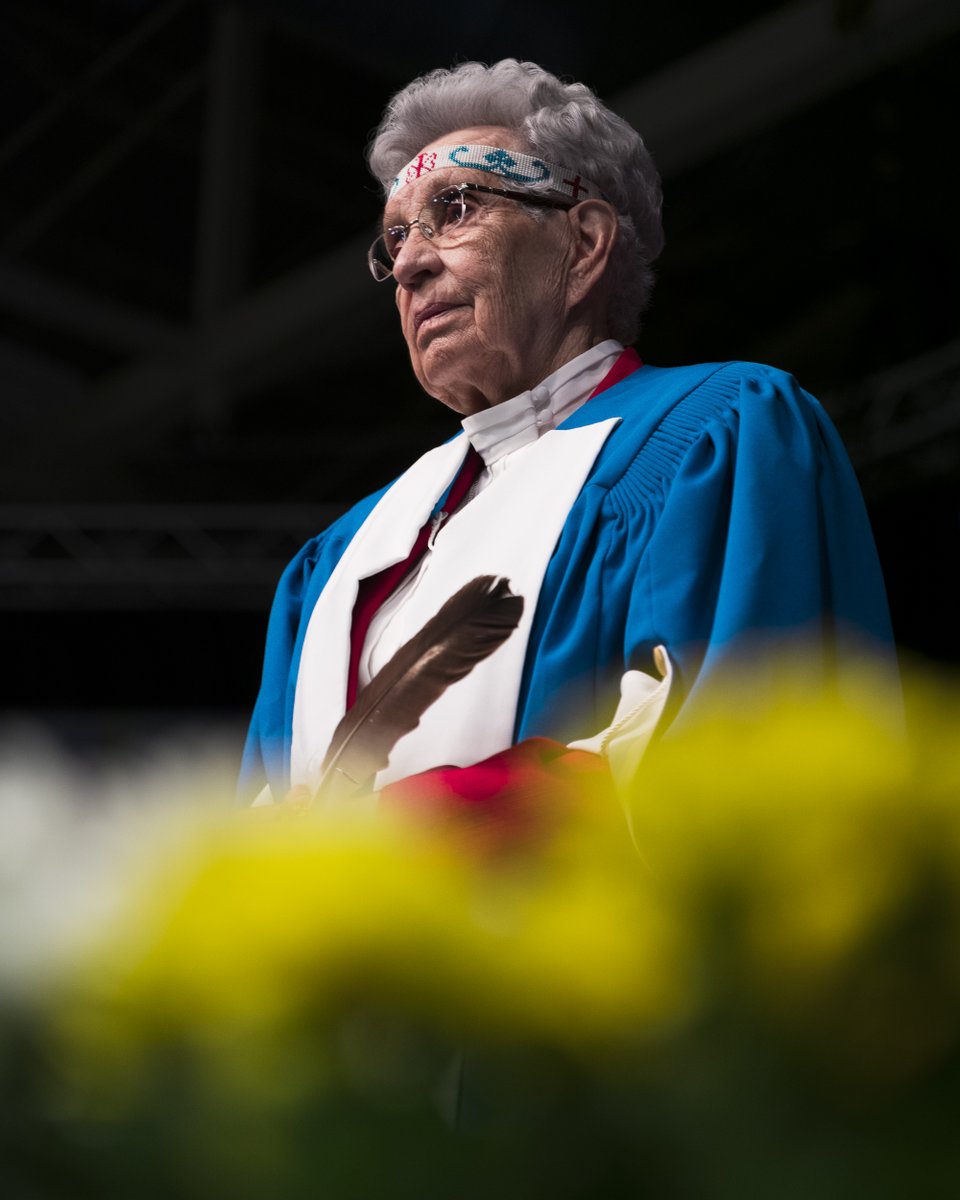 stfxuniversity's tweet image. This weekend we honoured Elder Sr. Dorothy Moore at our 2024 Spring Convocation! 🎓 A pioneering Mi’kmaw educator, her work has created a lasting impact in education initiatives across Nova Scotia. What a legacy! More: bit.ly/4bjiNyq #stfx #ourstfx #stfxgrad