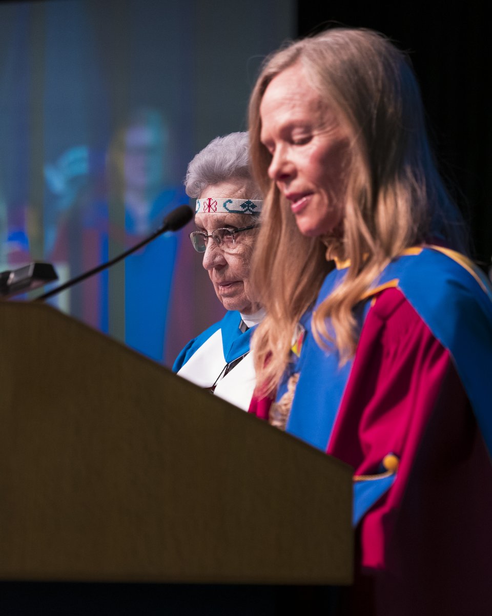 stfxuniversity's tweet image. This weekend we honoured Elder Sr. Dorothy Moore at our 2024 Spring Convocation! 🎓 A pioneering Mi’kmaw educator, her work has created a lasting impact in education initiatives across Nova Scotia. What a legacy! More: bit.ly/4bjiNyq #stfx #ourstfx #stfxgrad