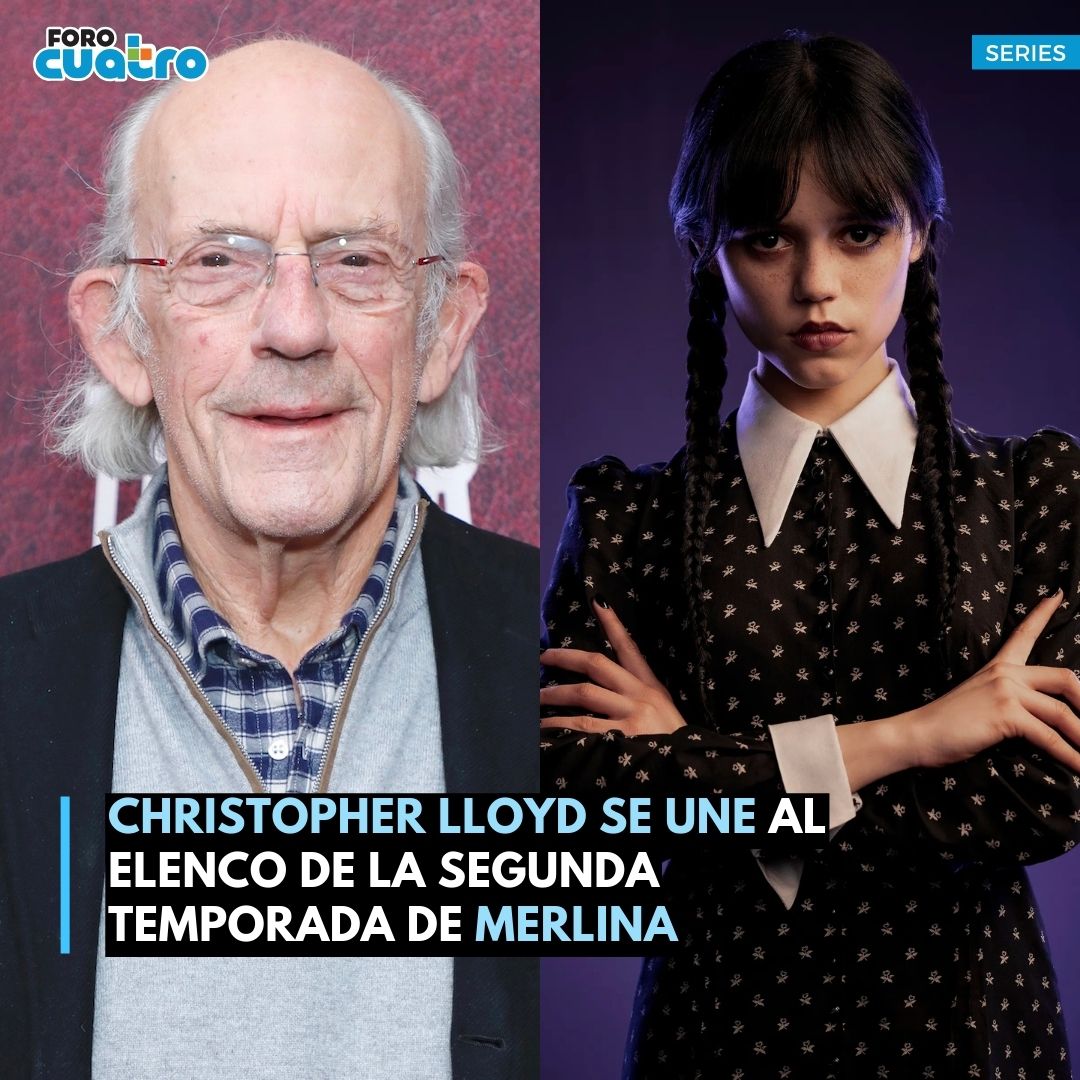 La exitosa serie de #Netflix #Merlina, dirigida por el maestro del terror #TimBurton. Tras el gran éxito de su primera entrega, la producción de la nueva temporada ya está en marcha...

👉👉 facebook.com/ForoCuatroTV/p…

#JennaOrtega #SegundaTemporada #FamiliaAddams #ChristopherLloyd