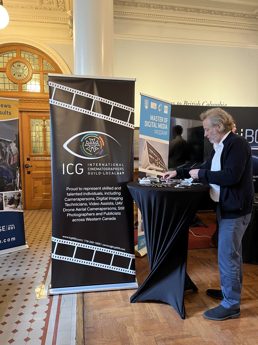 We recently attended #CreativeIndustriesWeek in Victoria! 669 reps included President Michael Balfry, BA Wendy Newton and Video Technician MAL David McKnight. Creative Industry Week offers an excellent opportunity to meet and engage with provincial MLAs and industry partners.