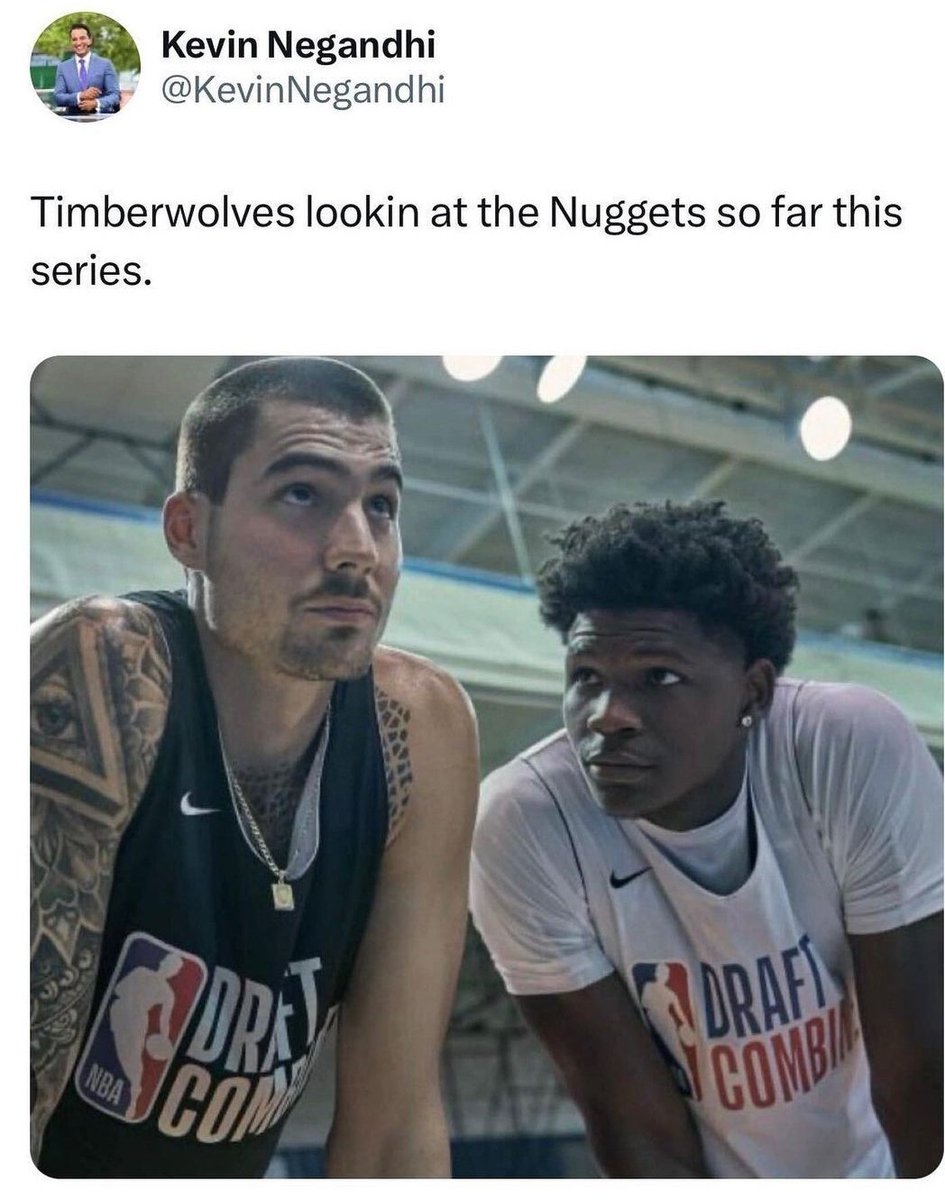 Nuggets got slaughtered last night, but the bright side for all you Nuggets fans is that it's a 7-Game series... Hold on to that hope! On the flip side, the Timberwolves have been playing their absolute best basketball of the season and 'Ant-Man' is on a whole different level.…