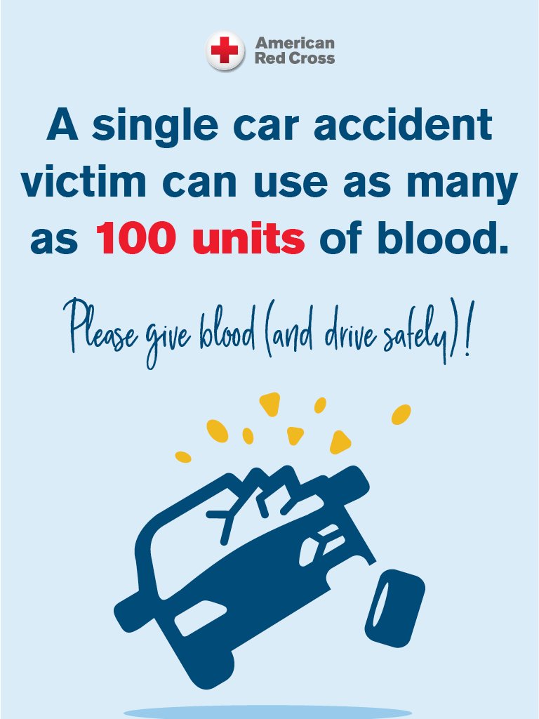 It's hard to predict when an accident or emergency may happen. But you can help ensure hospitals have blood on hand to save lives by giving blood with the Red Cross during #TraumaAwarenessMonth. Type O- blood is especially needed! Give: rcblood.org/donate