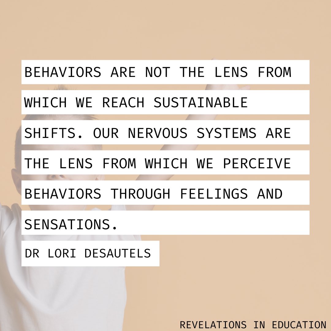 Our nervous systems 👓 #education #educators #schools #students #appliededucationalneuroscience #connection #compliance #behavior #nervoussystem