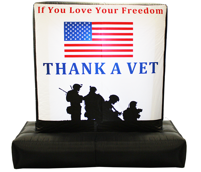 3DMilitaryWear's tweet photo. 📷Let's salute our heroes in a BIG way with our 6-foot "Thank a Vet" inflatable! 📷
Memorial Day special at ONLY $79.99 + FREE SHIPPING!
Shop Now at https://t.co/1v0nmaO82Q https://t.co/a4vjtKPH05