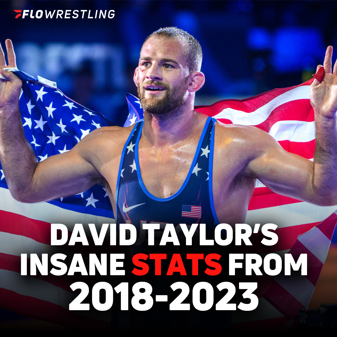 FloWrestling's tweet image. David Taylor's run on the senior level from 2018-2023 was incredible 🤯