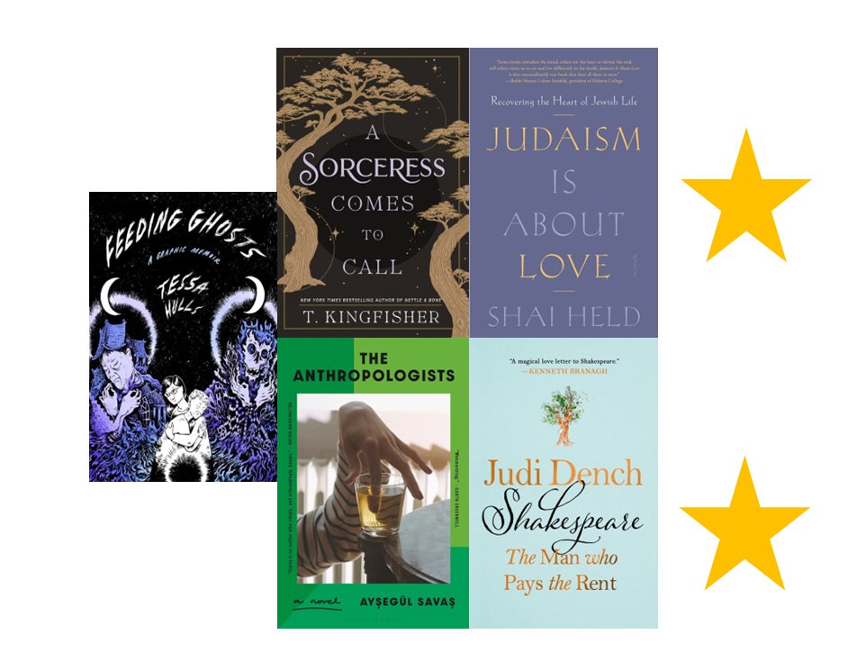 We’re seeing stars!⭐️📷These titles from @UrsulaV and more all received multiple-starred reviews ⭐️⭐️ 👉tinyurl.com/ycx2vttu