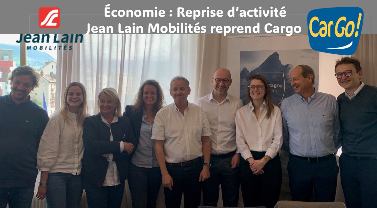 🚕Jean Lain Mobilités officialise la reprise de ' Cargo ', spécialiste de la location courte et moyenne durée, et étend ainsi au niveau national son activité, jusqu’ici portée par l’entité Jean Lain Rent en Auvergne-Rhône-Alpes. Jean Lain Mobilités renforce son activité de…