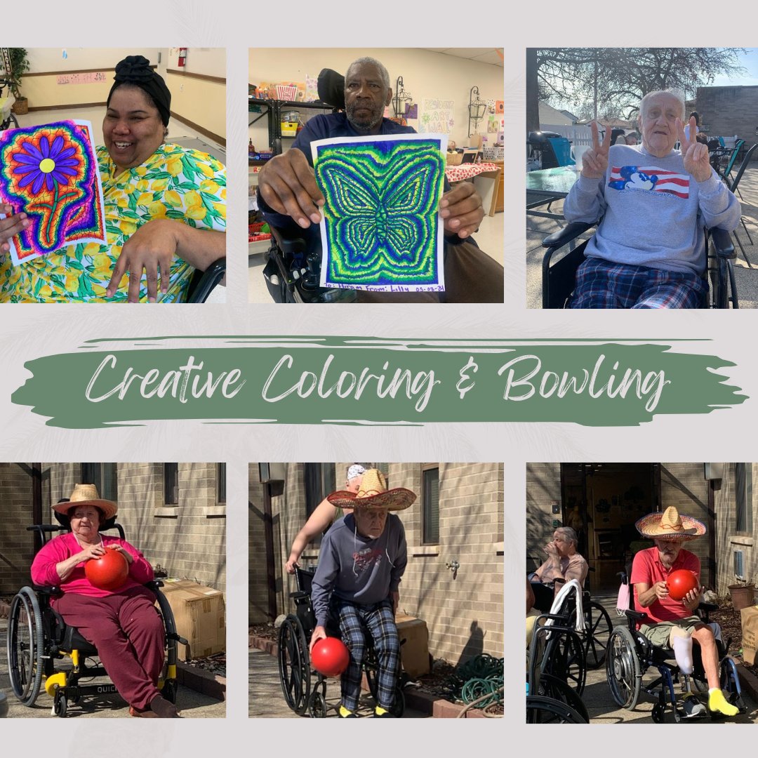 Our residents are always enjoying their hobbies here at East Park! From creative coloring to outdoor bowling, there's always lots to do! 🎨🎳

#EastPark #SeniorLiving #SeniorFun